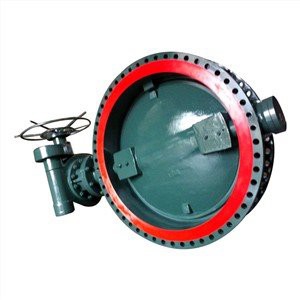 Trostruki offset PTFE višerazinski leptir ventil